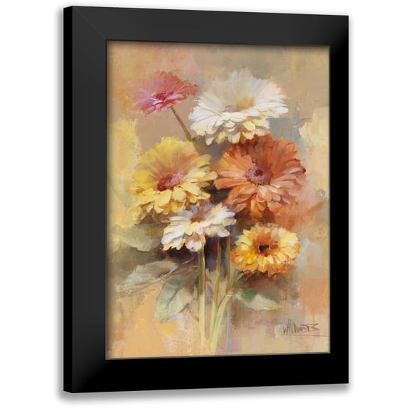 Haenraets, Willem 11x14 Black Modern Framed Museum Art Print Titled - Floral bouquet I