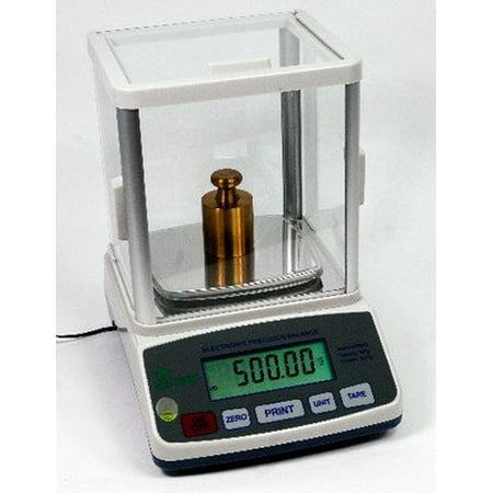 Tree Scales Precision Balance with Glass Draft Shield 100g x 0.001g Digital Scale