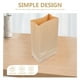 thumbnail image 2 of 20pcs Bag Kraft Paper Bag Free Vegetable Bag Bag Sundries Bolsa de almacenamiento, 2 of 5