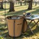 thumbnail image 4 of 20L Camping Trash Cate Basket Basura Con Accesorios para Acampar Tapa (caqui), 4 of 9