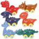 thumbnail image 1 of 6pcs Dinosaur Car Plaything Party Car Model Attractive Car Model Lifelike Dinosaur Toy, 1 of 4