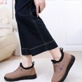 thumbnail image 5 of Womens Winter Snow Boots Wide Toe Box Warm Hiking Non Slip Shoes Fuzzy Lined Lightweight Casual Outdoor Waterproof Booties, 5 of 9