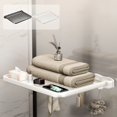 thumbnail image 1 of XWSHYW Almacenamiento y Organización Del Baño. Estante para Ropa de Baño, Organizador de Toallas y Ropa, Organizador Plegable de Pared para Baño, Diseños de Ganchos, 1 of 7