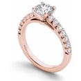 thumbnail image 2 of 1-1/2 Carat T.W. Diamond Classic Engagement Ring in 14kt Rose Gold, 2 of 5