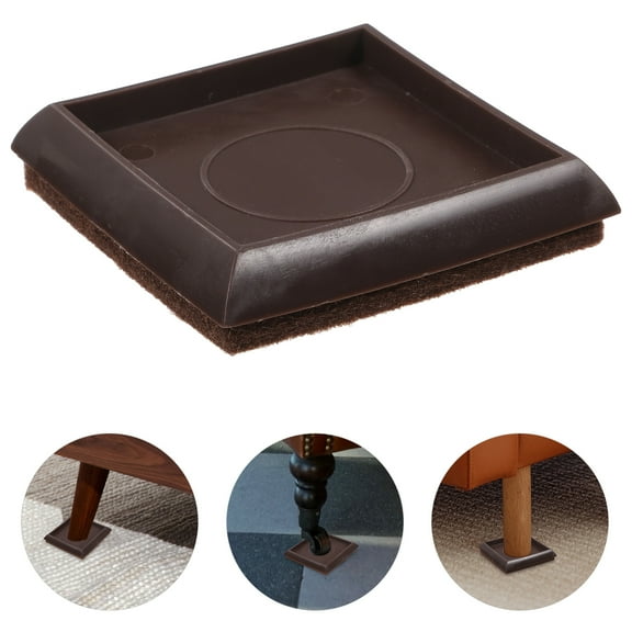 PTOOTP Furniture Coaster Square Felt 10Pcs 2Inch