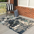 thumbnail image 2 of Rizzy Rugs Metro Area Rug MET103 Gray/Multi Shaded Splattered 5' x 7' 6" Rectangle, 2 of 3