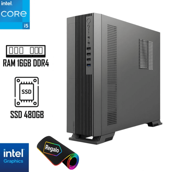 Pc Intel core I5 14400 Ram 16gb Ddr4 SSD 480GB