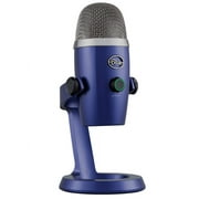 Restored Blue Microphones Yeti Nano Premium Dual-Pattern USB Microphone with Blue VO!CE, Vivid Blue, Vivid Blue (Refurbished)