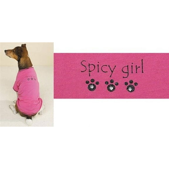 Spicy Girl Rhinestone Tee - X Small