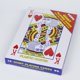 thumbnail image 4 of Paquete de 2 mazos de naipes gigantes grandes: 5 x 7 pulgadas, juego de cartas de juego súper grande de póquer gigante, naipes de puente de gran tamaño, póquer mágico enorme para diversión en fiestas, 4 of 5