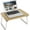 Beige, variant on Lap Desks Laptop Tray for Bed or Couch, Breakfast Serving Tray with Folding ,Portable & Lightweight Mini Table, Laptop Stand for Working, Reading and Writing,Black