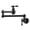 Oil Rubbed Bronze, variant on Kitchen Sink Tap Filler Pot Filler Faucet Mixer Faucet Basin Faucets Single Handle Wall Mounted Foldable Brushed Classic