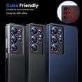 thumbnail image 2 of We Life for Samsung Galaxy S25 Ultra Camera Lens Protector, Individual Lens Protectors, Ultra-Thin Tempered Glass with Aluminum Edging, Case Friendly, 1 Set, Color, 2 of 5
