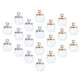 thumbnail image 2 of 20x Mini Botellas de Globo de Cristal Transparente Stud Pendientes Decoración para el Hogar Bolas de Globo 16 mm jinwen Botellas de globo transparente, 2 of 7