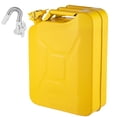 thumbnail image 1 of KFFKFF Bidon de Carburant Jerry, 5.3 Gallons / 20 L Bidon de Gaz Jerry Portable avec Système de Bec Flexible, Réservoir de Carburant en Acier Antirouille et Résistant à la Chaleur pour Voitures Camions Équipement, Jaune, 1 of 9