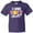 Purple, variant on Inktastic I Love Softball with Softball Replacing O with White Text Youth T-Shirt