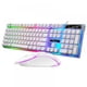 thumbnail image 5 of TOPWONER Combo de teclado y mouse inalámbricos, ultradelgados, recargables, de tamaño completo, para Windows, laptop, notebook, PC, computadora de escritorio (blanco), 5 of 8