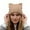 Khaki, variant on Winter Knit Hat with Cat Ear Design Soft Blend Thermal for Cold Weather Outdoor Activities Warm Lined Womens Hats Black