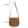 thumbnail image 6 of SUGARMOM Ladies Fashion Summer Straw Crossbody Bag Women Beach Holiday Shopping Woven Shoulder Handbag Messenger Purses For Women Bags, 6 of 7