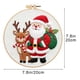 thumbnail image 2 of Kit de bordado navideño, materiales para manualidades, pintura de bordado navideño, limpiadores de cuero, 2 of 6