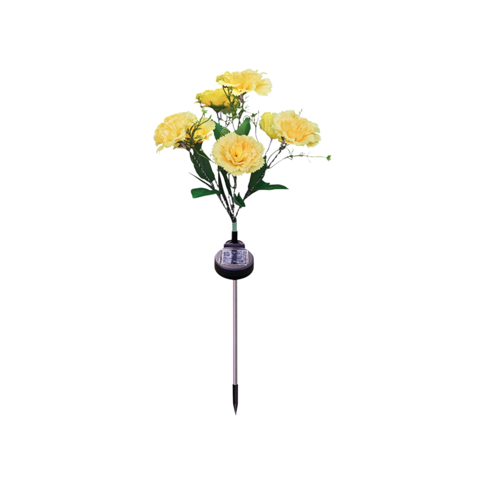 Uiz Merueh Solar Lights Outdoor Decorative, Solar Garden Lights with Carnation Flower, Solar Flower Lights Outdoor Garden Waterproof IP65 - Gardening Gifts for Women