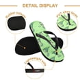 thumbnail image 3 of Unisex Comfort Flip Flops Summer Thong Sandals Non Slip Soles Flip Flop for Beach, Pool, and Daily Wear Cute Cartoon Alligator M, 3 of 8