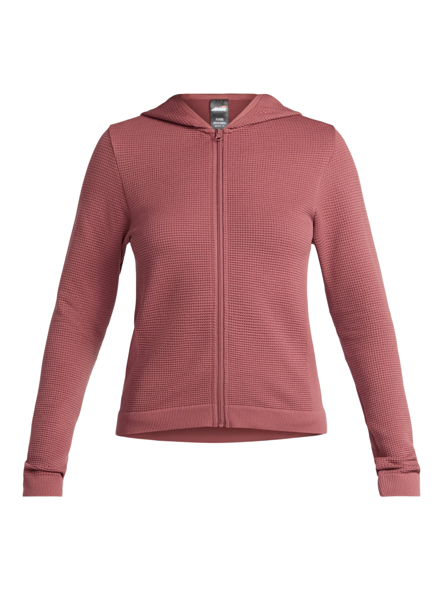 Avia Women's Seamless Zip Hoodie, Sizes XS-XXL