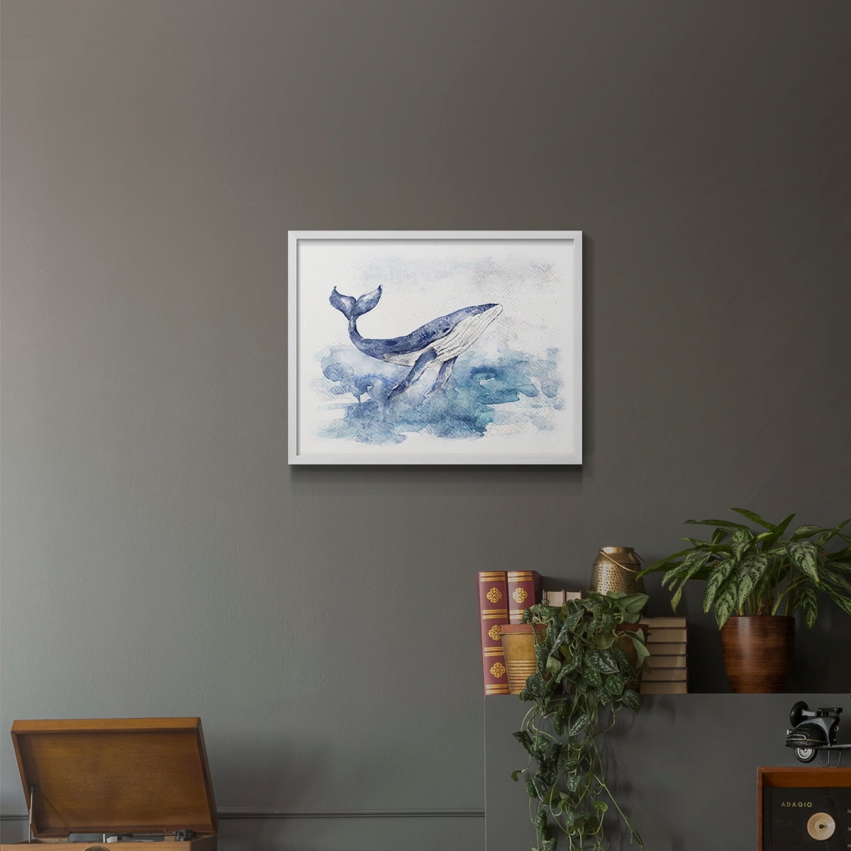 Beautiful Breach by Sally Swatland - Restickable Framed Giclée Print