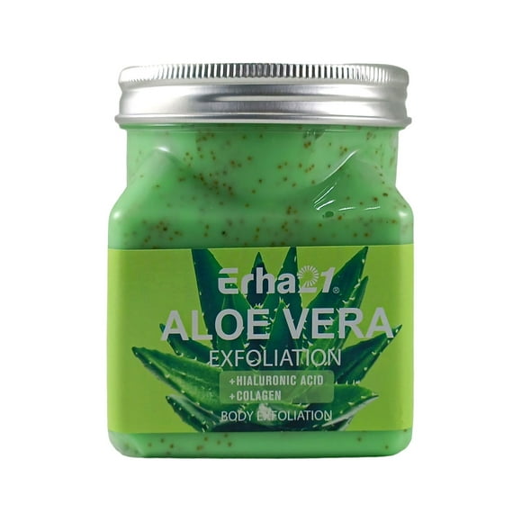 Exfoliante Facial Y Corporal ERHA 21 Áloe Vera Hidrata Y Aclara Manchas 1 pza