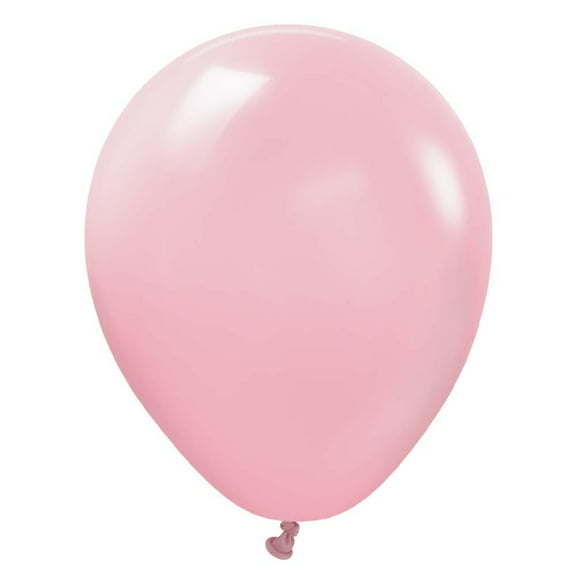 5 inch Kalisan Standard Flamingo Pink Latex Balloons (100 Pack) - Party Supplies Decorations