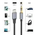ROZYARD Type C to 3.5mm AUX Cord Aux Cable USB C to 3.5mm Port Male