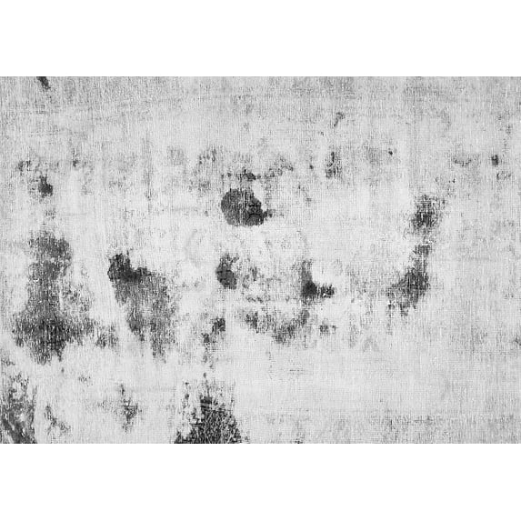 Ahgly Company Indoor Rectangle Solid Gray Modern Area Rugs, 6' x 9'