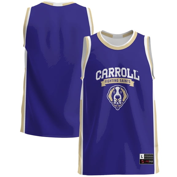 Men's GameDay Greats Purple Carroll College Fighting Saints Lightweight Basketball Jersey