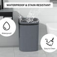 thumbnail image 4 of YRLLENSDAN 13 Gallon Trash Can Motion Sensor Touchless Automatic Garbage Cans with Lid and Odor Filter for Kitchen Bedroom Office Living Room, (Gray, 2), 4 of 7