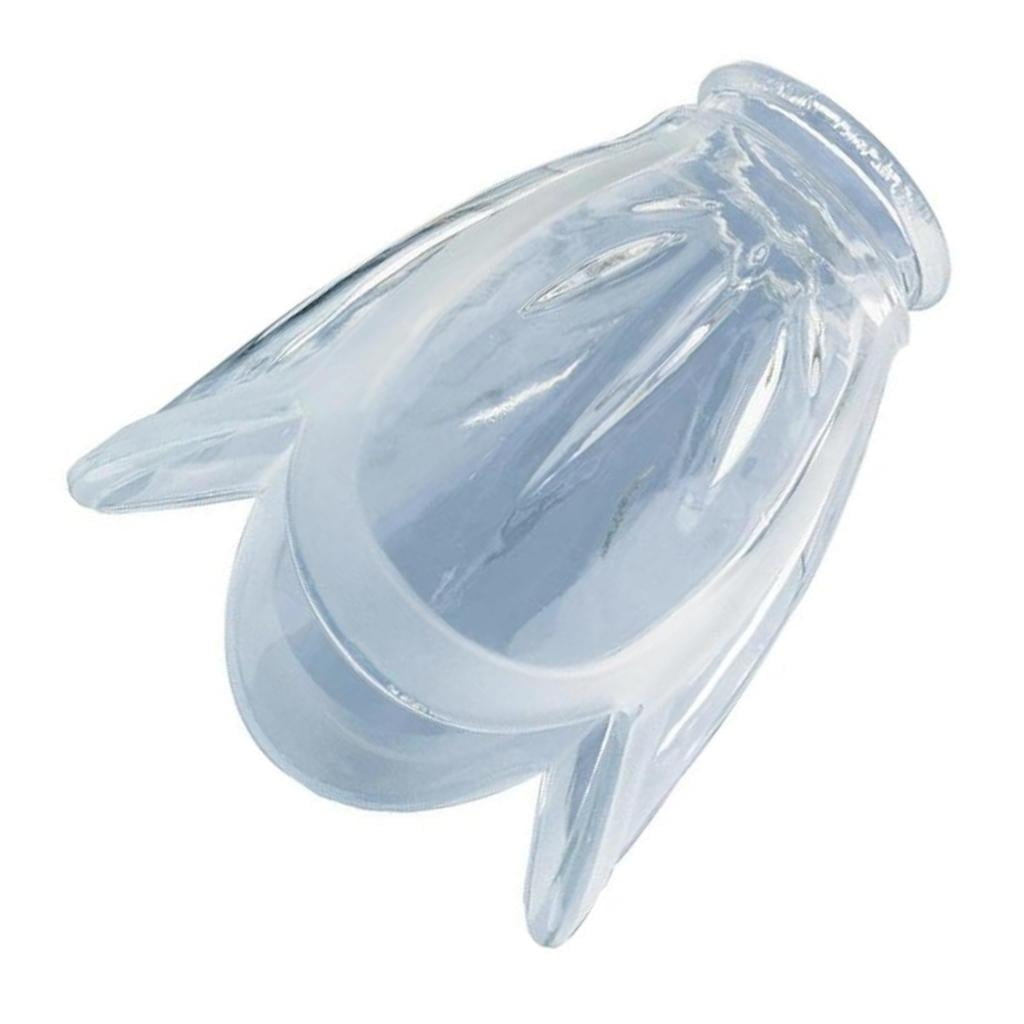 Westinghouse 81162 1-5/8" Clear Hand-Blown Williamsburg-Style Glass Shade 