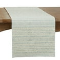 thumbnail image 4 of Saro Lifestyle Woven Line Table Runner, 4 of 5