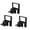 3pcs, variant on Mattress Retainer Bed Frame Clamps Metal Pad Grippers for Home and Hotel Use