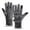 01_Grey, variant on QUOTAY Winter Thermal Cycling Gloves for Men Adjustable Snap Closure Windproof Cold Weather Lined Full Finger Touchscreen with Silicone Grip 02_Grey,L