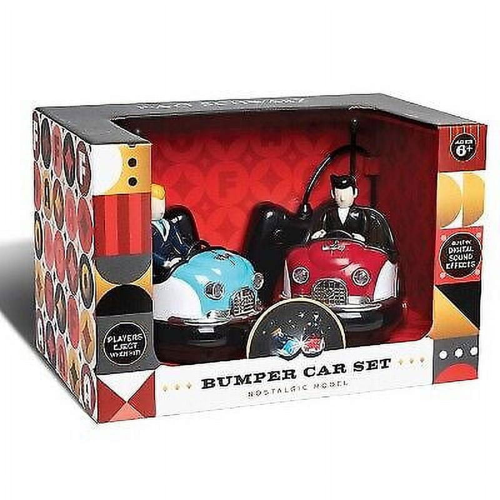FAO Schwarz Premium 2-Player Remote Control Toy Bumper Car Set