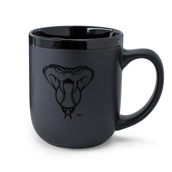 WinCraft Arizona Diamondbacks 17oz. Black Tonal Ceramic Mug