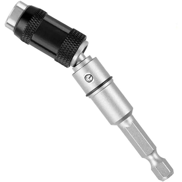 20° Swivel Bit Holder, Magnetic Screw Drill Tip - Steel Impact Magnetic Swivel Drill Tip Holder Foldable Magnetic Drill Bit Extension