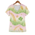 thumbnail image 6 of MEICHEN Plus Size Tops for Women Casual Short Sleeves T Shirts Blouses Summer Fashion Clothing for Women, 6 of 9