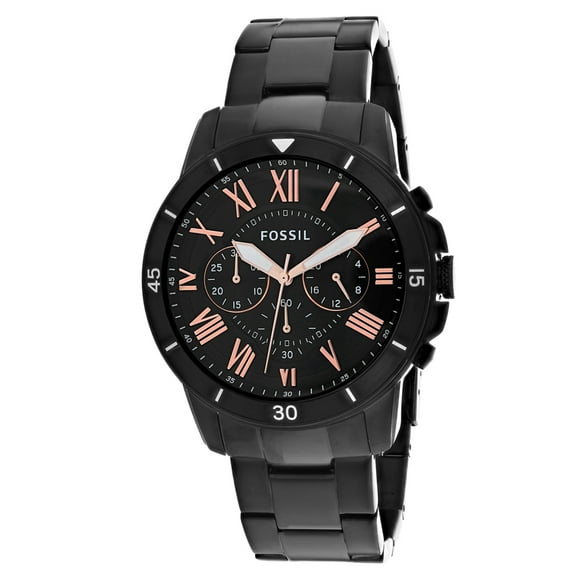 Fossil Men's Grant Sport Watch Quartz Mineral Crystal FS5374