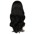 thumbnail image 2 of Leatfisat Loose Wave Closure Outdoor Women'S Natural Body Wave Hair Synthetic High Density Heat Wig Deep Wave Wigs For Women Synthetic, 2 of 5