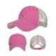 thumbnail image 3 of Gorra de béisbol para hombre - Malla lavada - Sombrero para el sol - Ajustable - Color liso - Talla única - Poliéster, 3 of 3