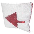 thumbnail image 4 of Pillow Cover, Exquisite Workmanship Cushion Cover, Unique Pillowcase, Beautiful Durable Bed For Sofa Chair Room Red + White, 4 of 8