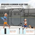 thumbnail image 4 of Removable Pool Fence Gate 4x2.5 FT - Safety Barrier for Inground Pools, Child Proof & Adjustable, 4 of 10