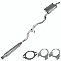 Resonator Pipe Exhaust muffler compatible with: 2003-2005 chevy monte carlo