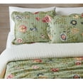 thumbnail image 3 of American Traditions Edens Garden Cotton  3 Piece Full/Queen Quilt Set, All Season, Adult Size, OEKO-TEX Certified, 3 of 6