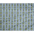 thumbnail image 4 of oneOone Polyester Lycra Fabric Diamond & Triangle Geometric Printed Craft Fabric BTY 56 Inch Wide, 4 of 4